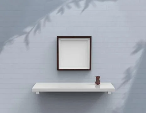 Frame mock up Stock Illustration