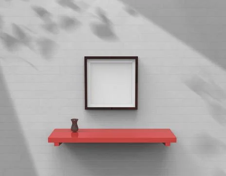 Frame mock up Stock Illustration