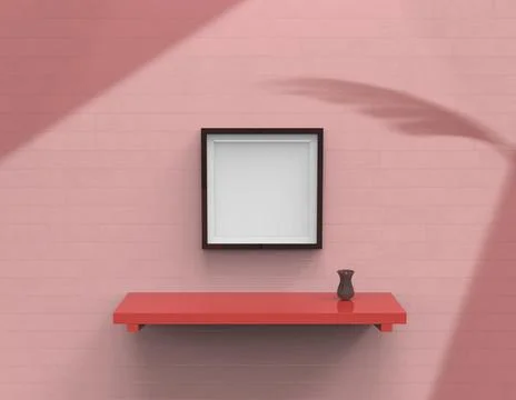 Frame mock up Stock Illustration