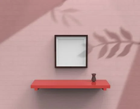 Frame mock up Stock Illustration