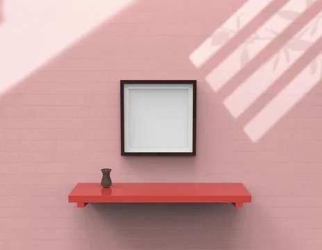 Frame mock up Stock Illustration
