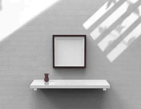 Frame mock up Stock Illustration