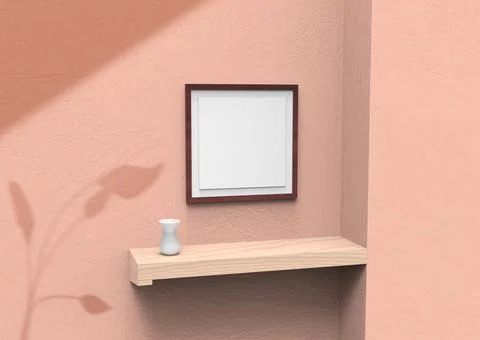 Frame mock up Stock Illustration