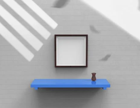 Frame mock up Stock Illustration