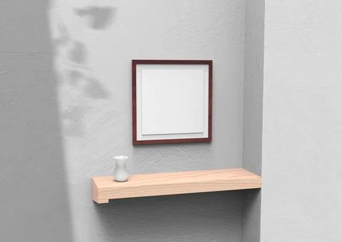 Frame mock up Stock Illustration