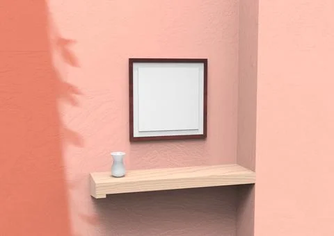 Frame mock up Stock Illustration