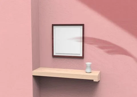 Frame mock up Stock Illustration