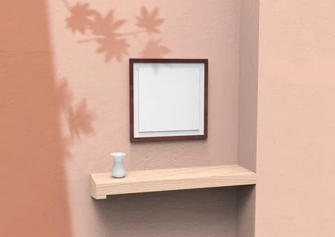 Frame mock up Stock Illustration