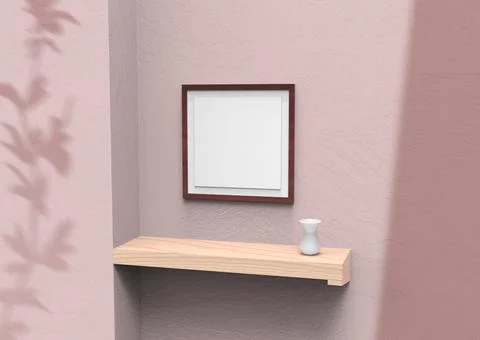 Frame mock up Stock Illustration