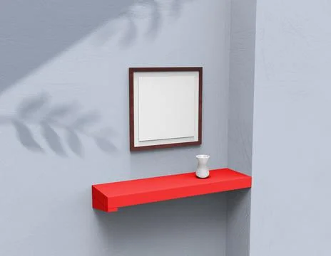 Frame mock up Stock Illustration