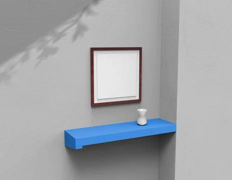 Frame mock up Stock Illustration