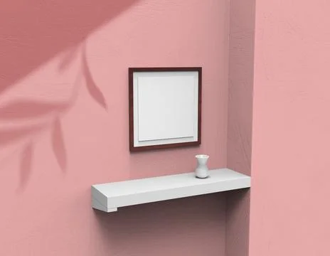 Frame mock up Stock Illustration