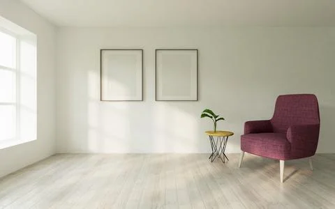 Frame mockup 1 Illustrazione stock
