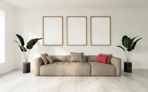 Frame mockup 2 Illustrazione stock