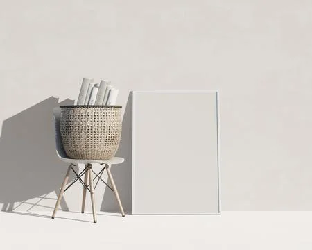 Frame mockup 6 Illustrazione stock