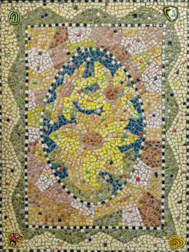 Frame mosaic Stock Photos