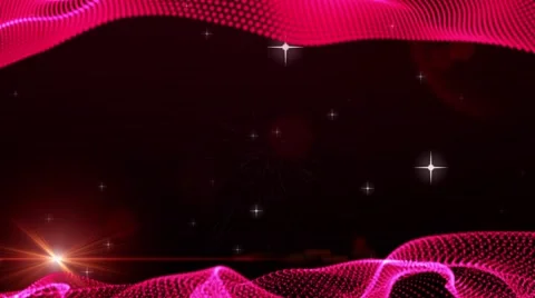 Frame Motion Graphic Elements red. graphic wave. the shape are particles. bg Stock Footage 51408330