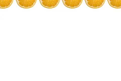 Frame of oranges Foto stock