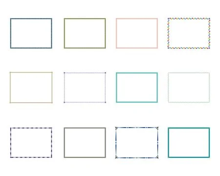 Frame ornament. Decorative vector frames and borders. vintage frames square. Illustrazione stock