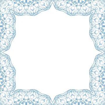 Frame ornament. Stock Illustration