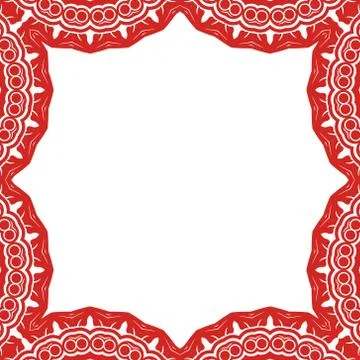 Frame ornament. Stock Illustration