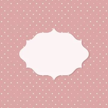 Frame on the paper background Stock Illustration