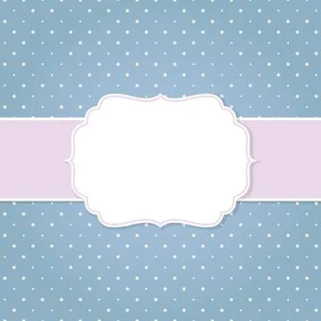 Frame on the paper background Stock Illustration
