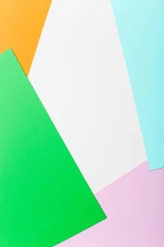 Frame paper background, top view flat lay Stock Photos