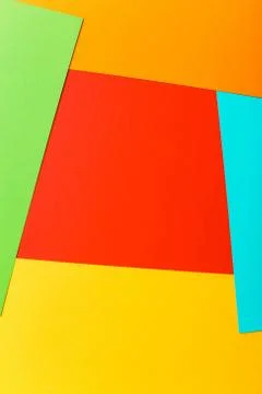 Frame paper background, top view flat lay Stock Photos