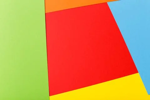 Frame paper background, top view flat lay Stock Photos