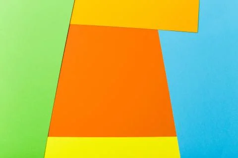 Frame paper background, top view flat lay Stock Photos