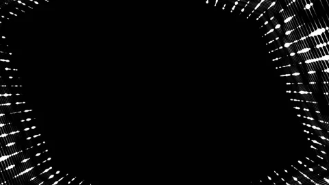 Frame of pulsating elements. Place for text. Plexus business background. Black Stock Footage 88678663