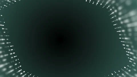 Frame of pulsating elements. Place for text. Plexus business background. Depth Stock Footage 88678726