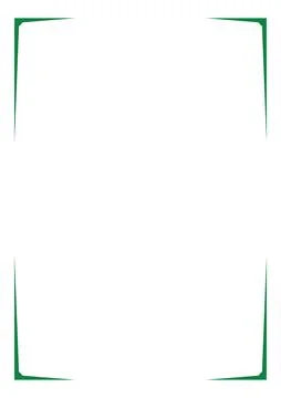 Frame with rounded inner corners for the picture frame Stock Illustration