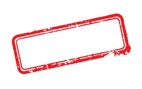 Frame of rubber stamps Stock Illustration