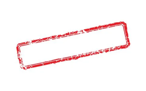 Frame of rubber stamps Illustrazione stock