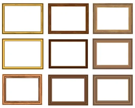 Frame Set Stock Illustration