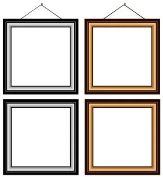 Frame Set Stock Illustration