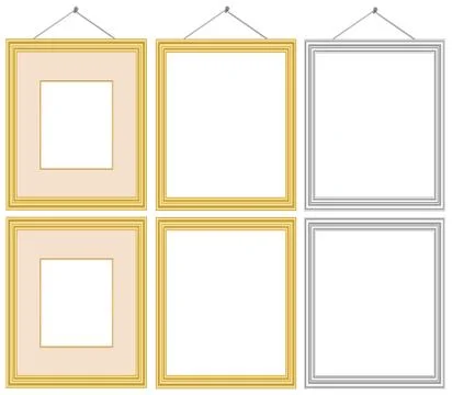 Frame Set Stock Illustration