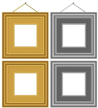 Frame Set Stock Illustration