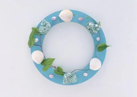 Frame of Shell Stock Photos