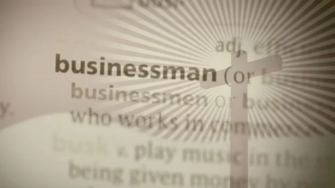 Frame shift moving blurred dictionary page right, sharpening revealing Stock Footage 329702357