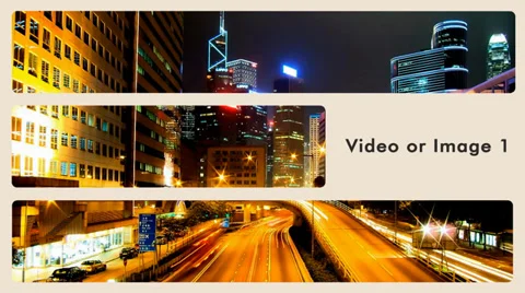 Frame Slide Show Stock After Effects