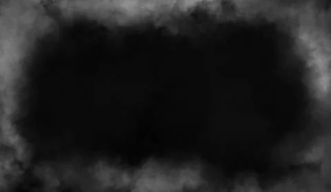 Frame smoke misty texture effect for film , text or space . Border texture ov Stock Illustration
