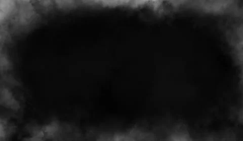Frame smoke misty texture effect for film , text or space . Border texture ov Illustrazione stock