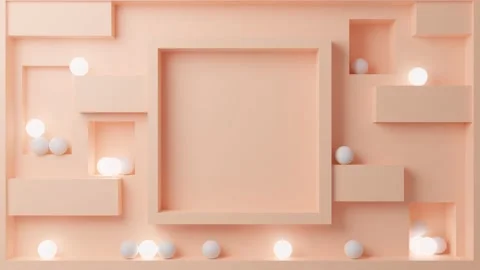 A frame with a space for a text or any other content Stock Footage 165175190