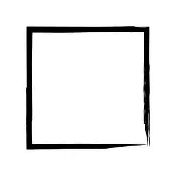 Frame square ink grunge background Stock Illustration