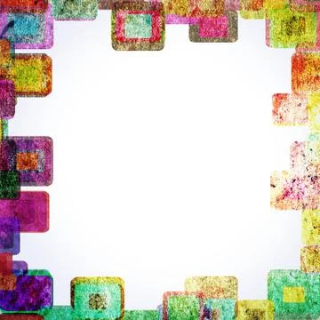 Frame squares Stock Photos