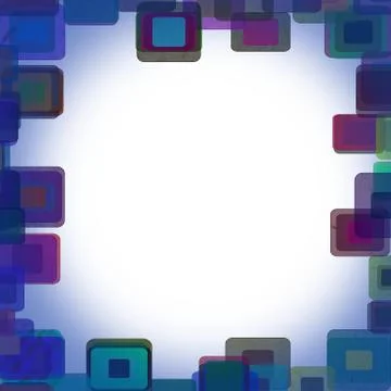 Frame squares Stock Photos
