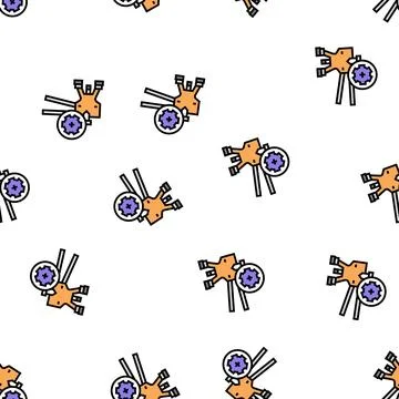 Frame straightening vector seamless pattern 스톡 일러스트